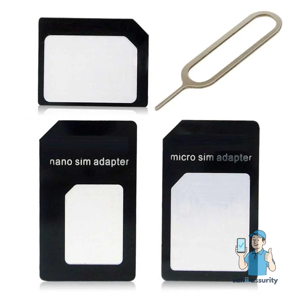 Sim Adapter For Apple iPhone 5, 5G with Ejector Pin